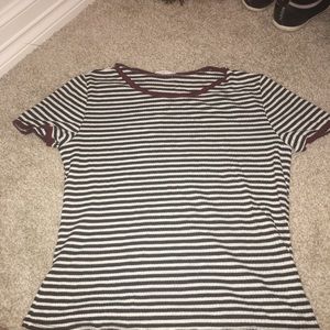 striped top